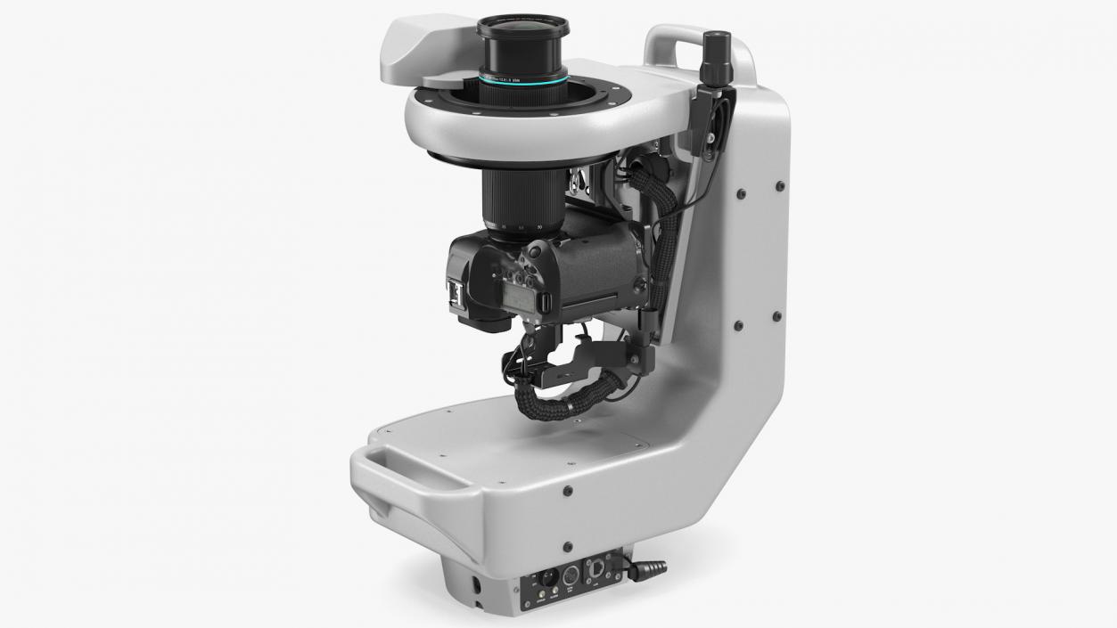 3D Remote Control Robotic Camera System with Digital Cam model