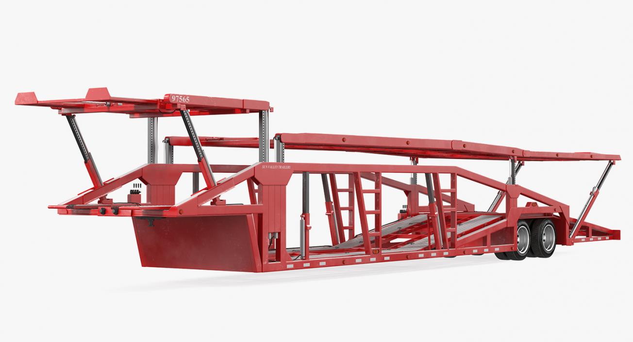 3D model Sun Valley H5308 Car Carrier Rigged