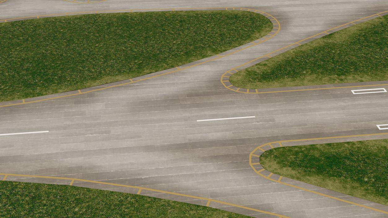Airport Runway 3D model