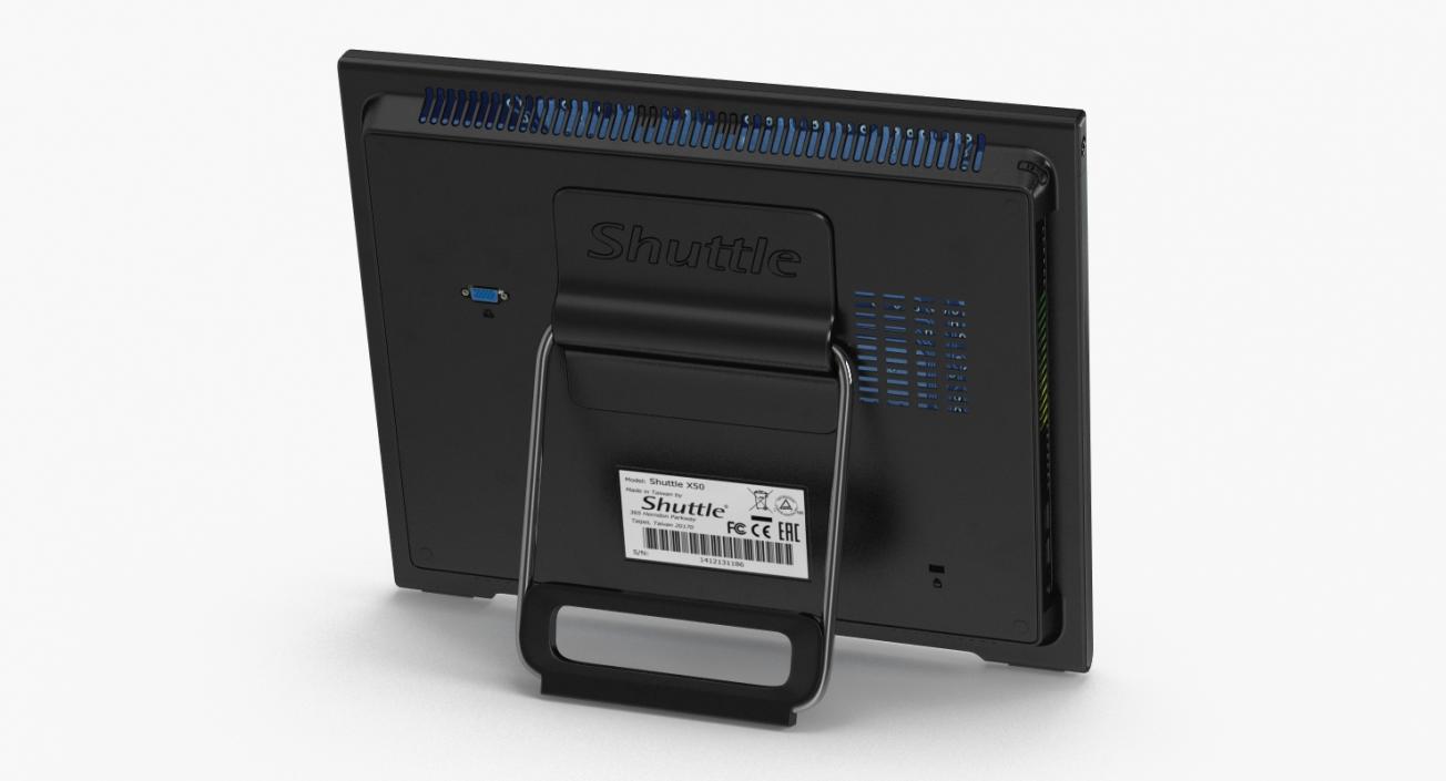 3D Barebone PC Shuttle X50V2 Black