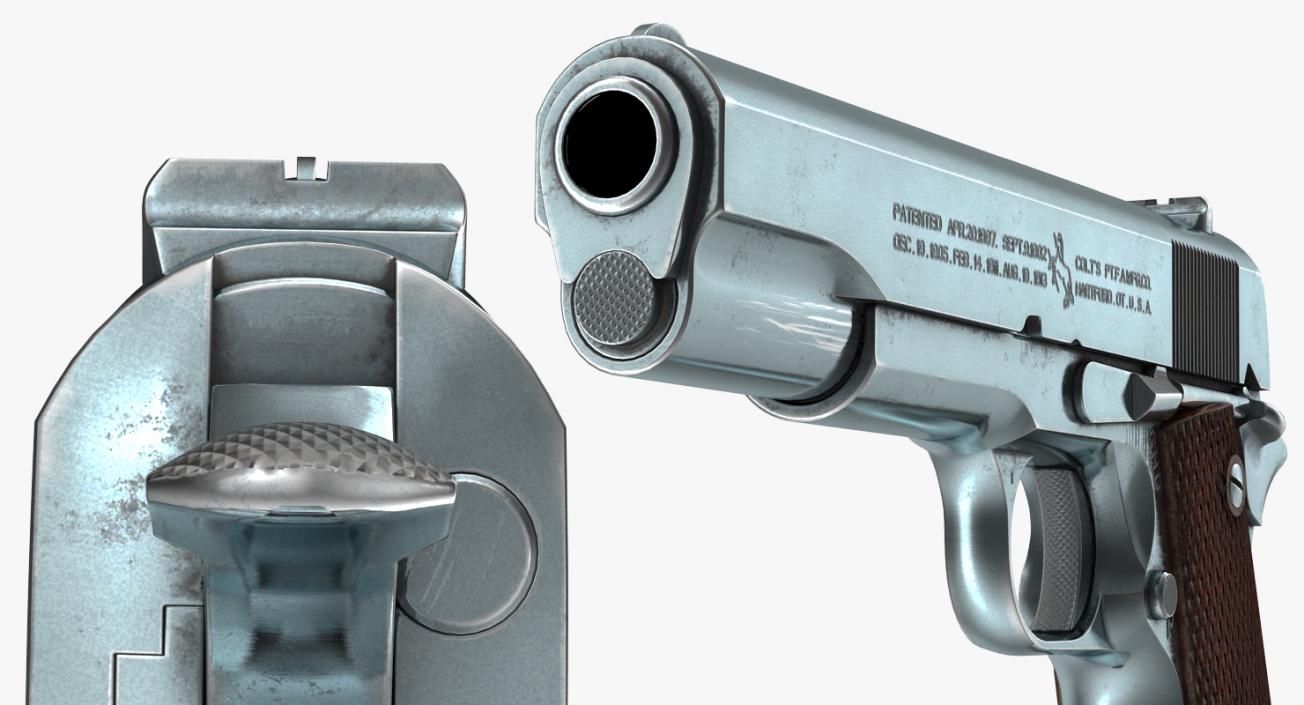 Pistol Colt M1911 3D