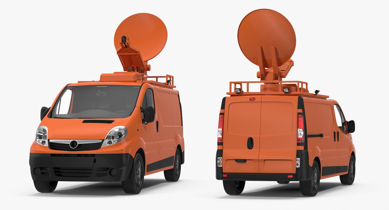 3D Mobile TV Station Van