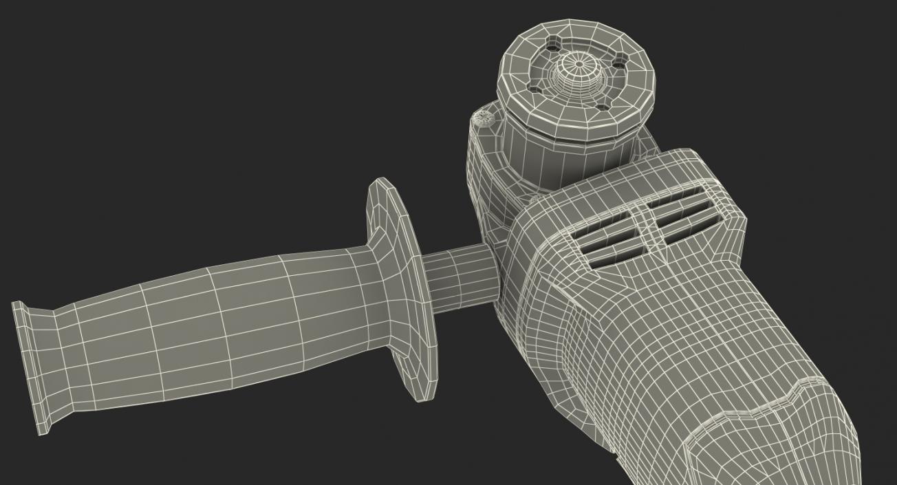 3D Makita XAG03M Angle Grinder Kit
