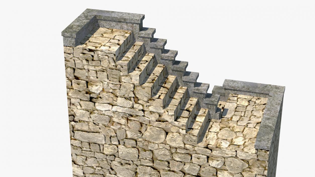Stone Ladder 3D