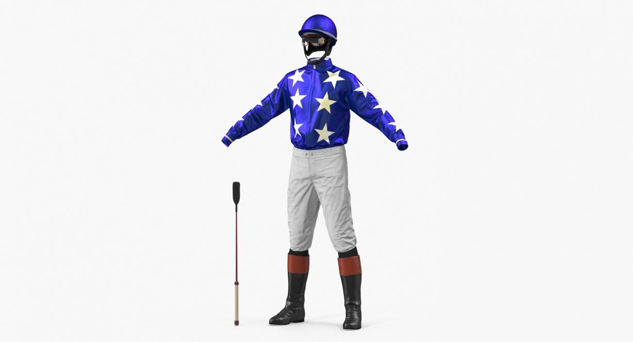 3D model Horse Jockey Costume