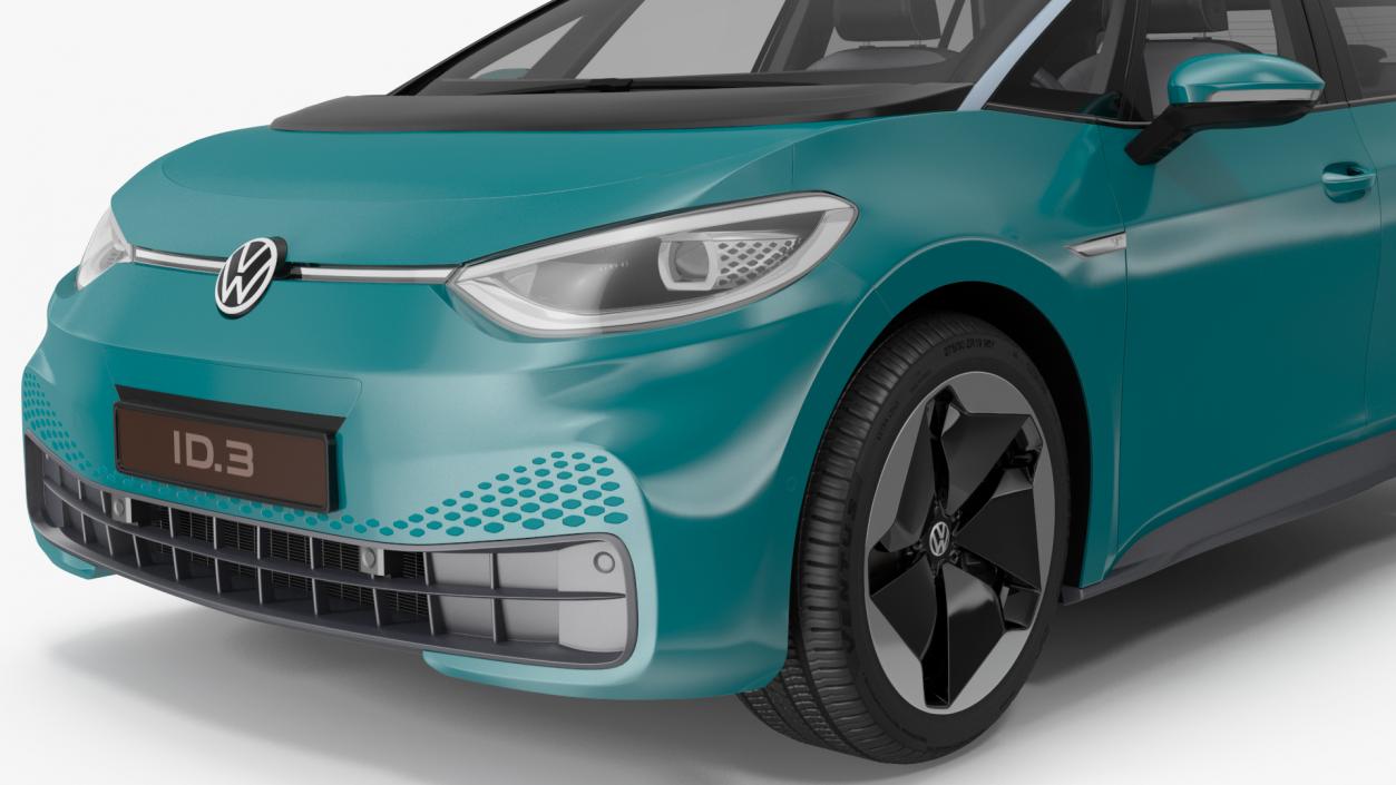 3D Volkswagen ID3 Makena Turquoise