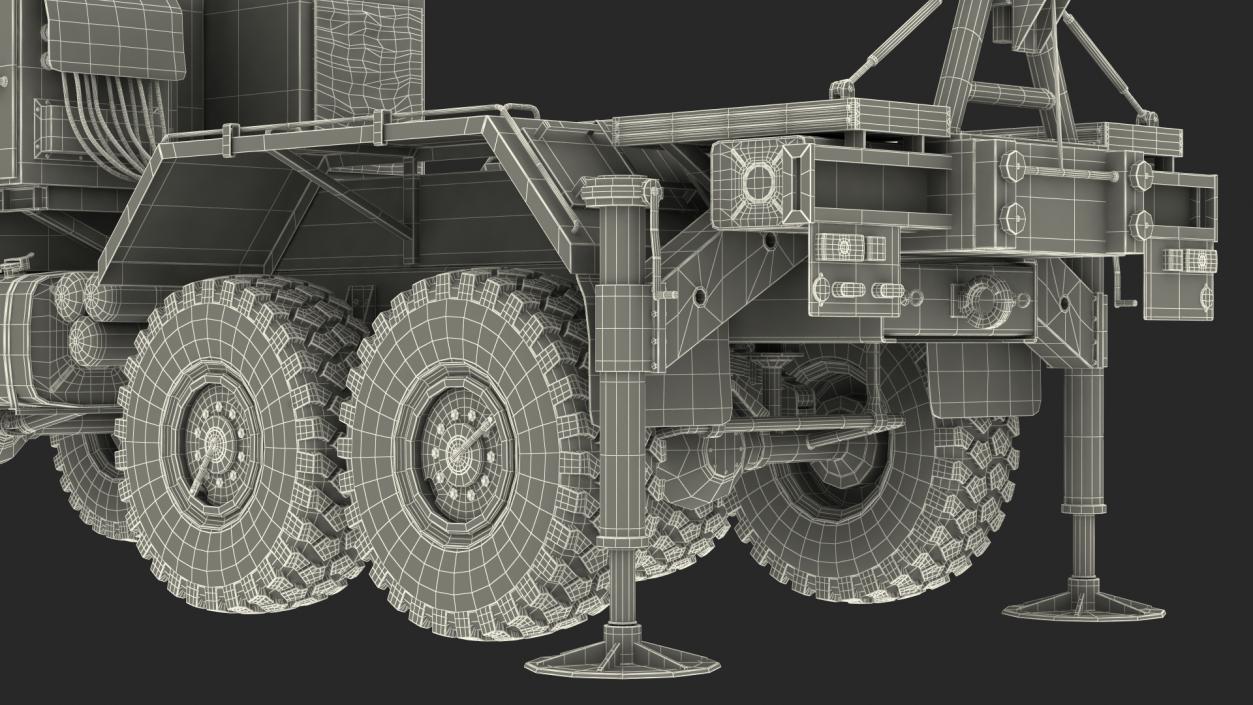 3D Kasta 2E2 Radar Truck