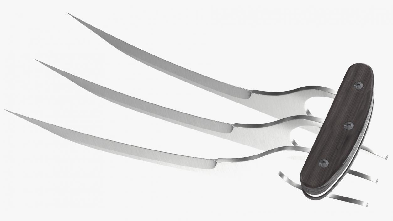 3D Stainless Steel Wolverine Claws