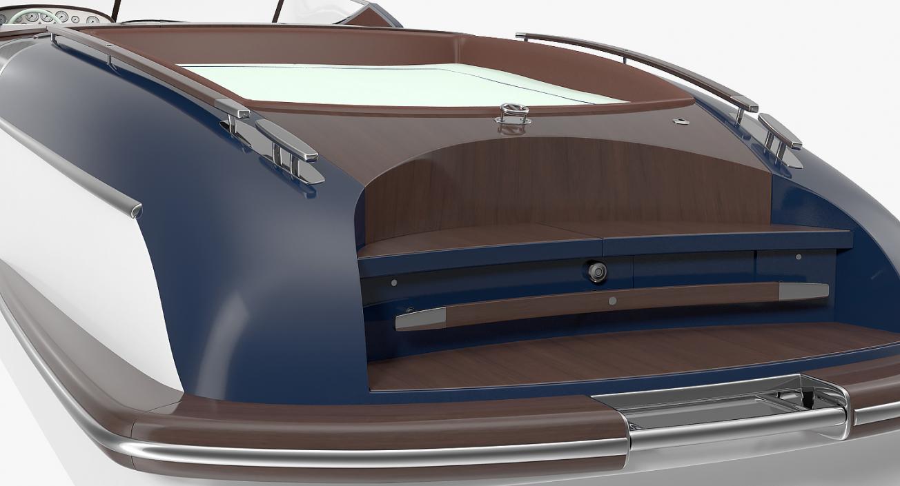 3D Luxury Speed Yacht model