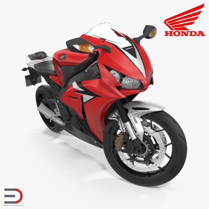 New Honda CBR1000RR Fireblade SP 2016 Rigged 3D model