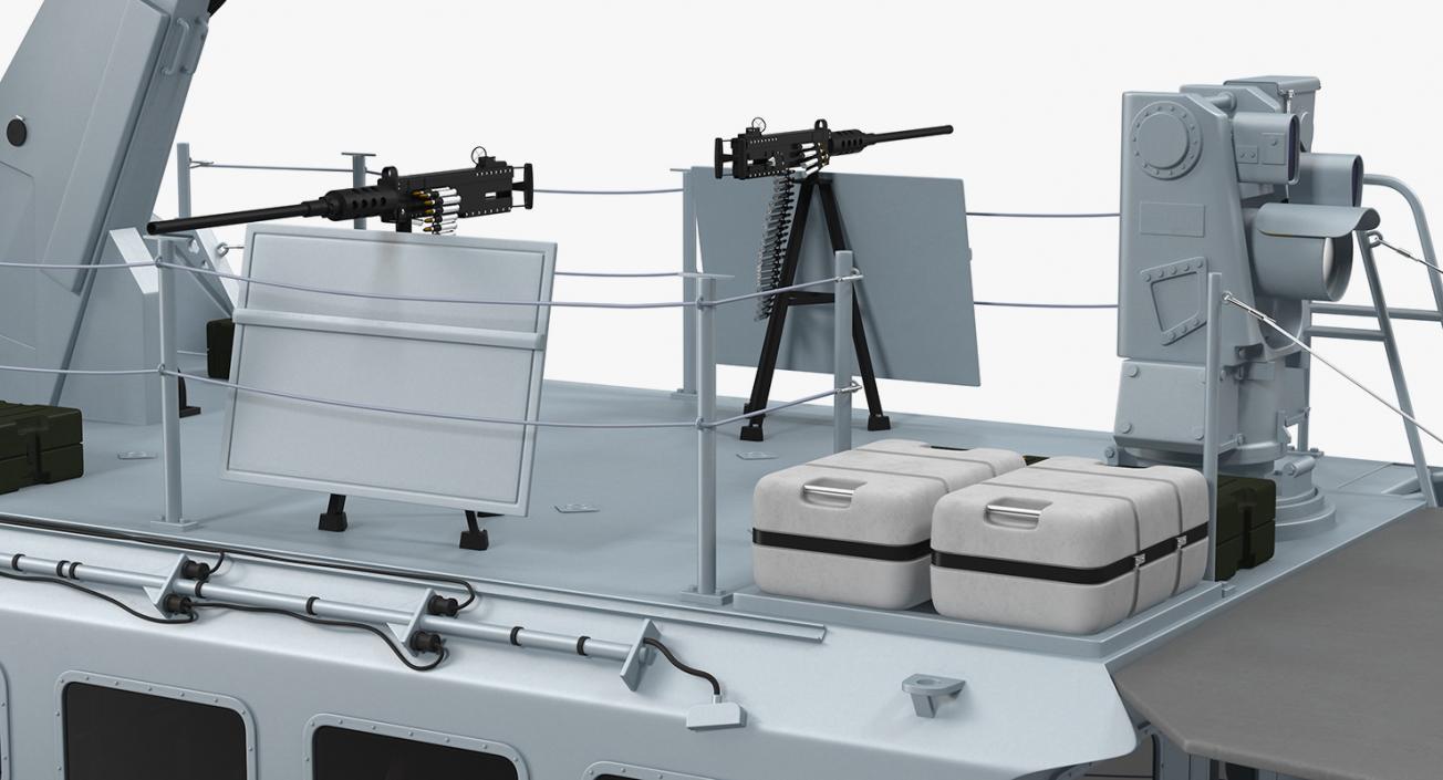 3D model Mark VI Patrol Boat Clean
