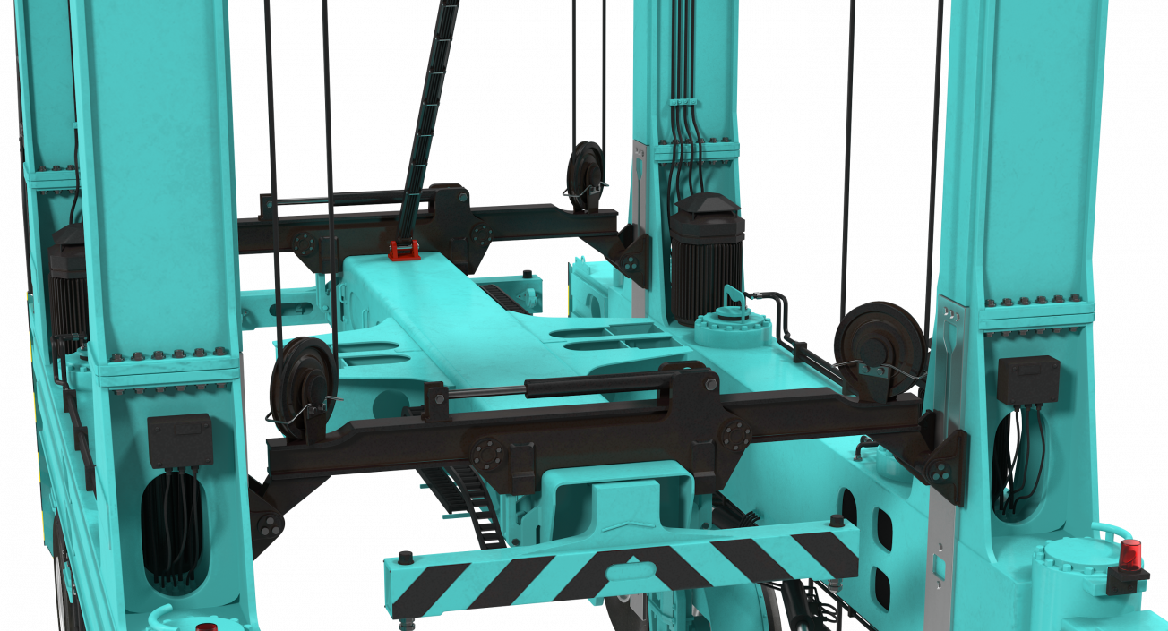 3D Hybrid Straddle Carrier model
