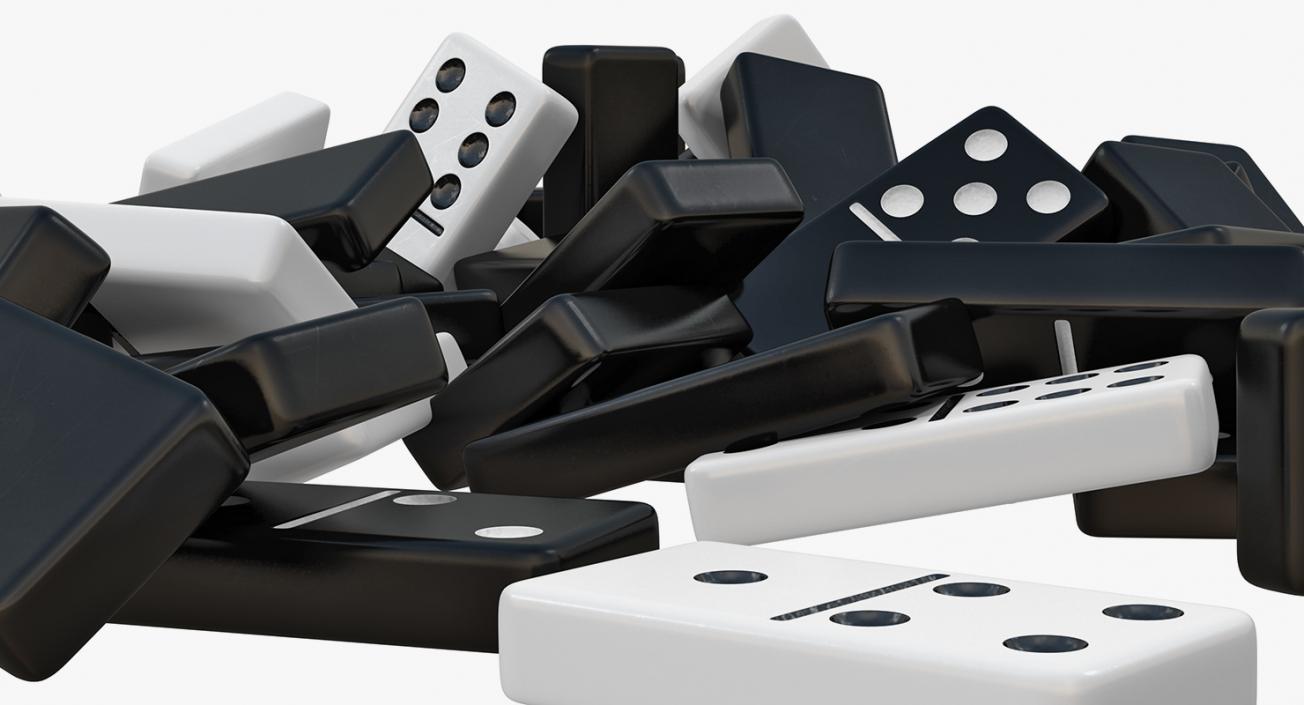 Bunch of Dominoes 3D