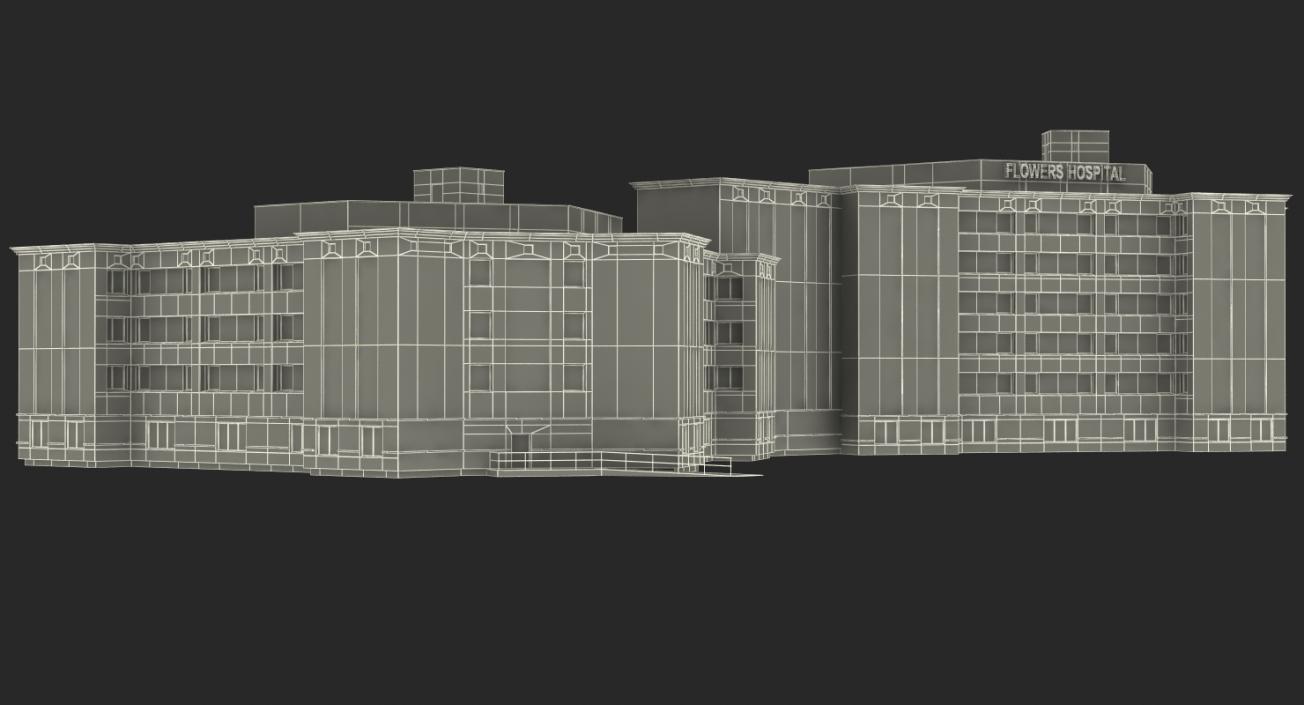 Hospital Building 3D
