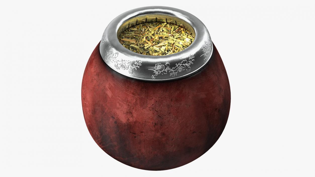 Yerba Calabaza with Mate 3D model