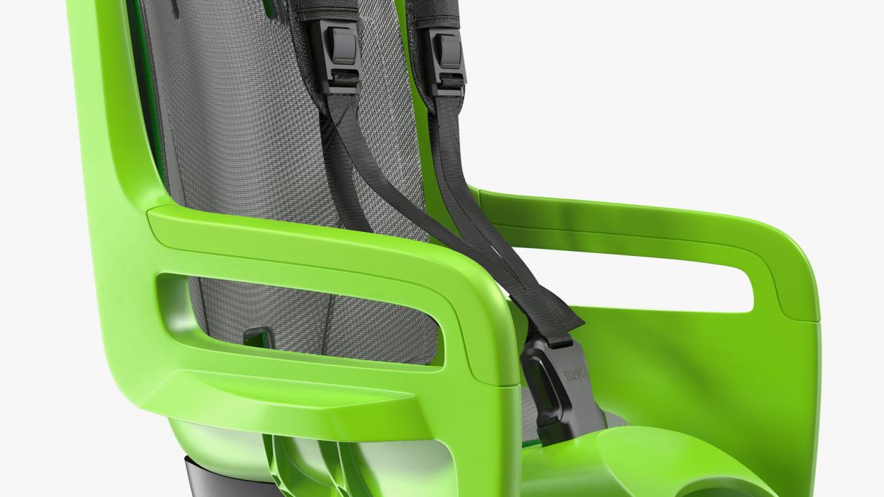 Child Bike Seat Rigged 3D