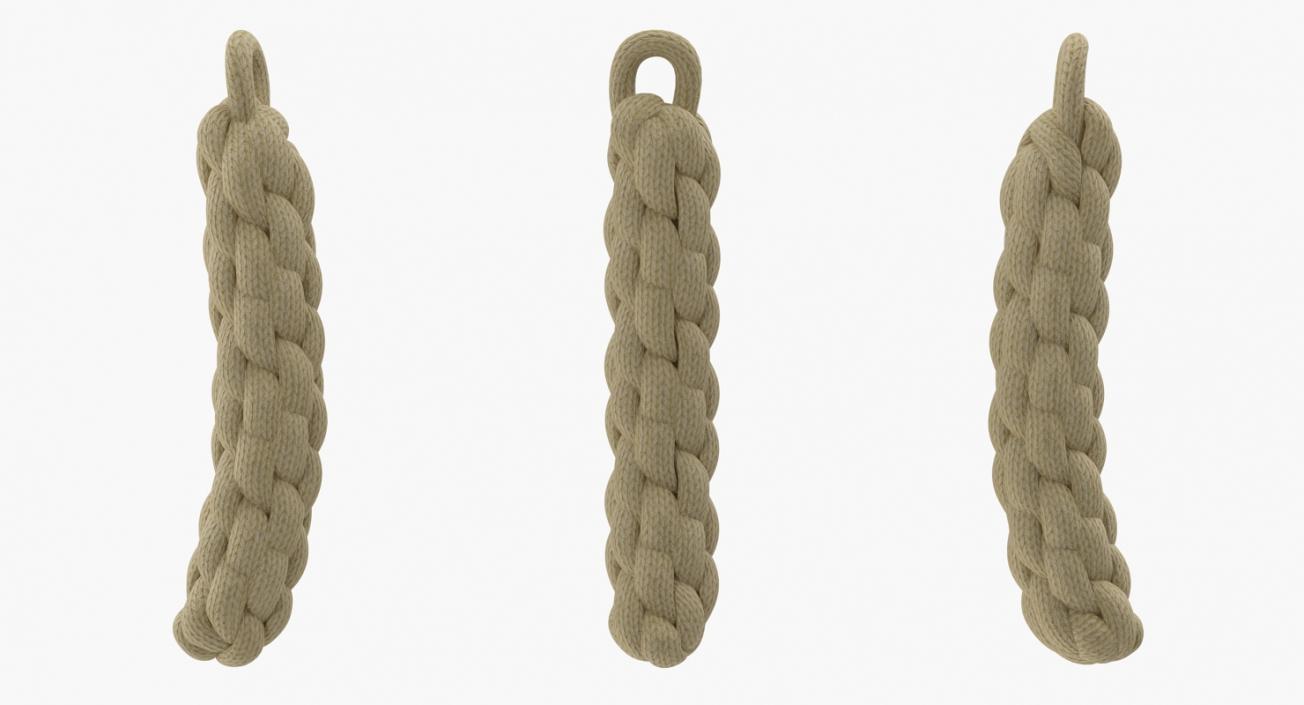 3D Piece of Rope model