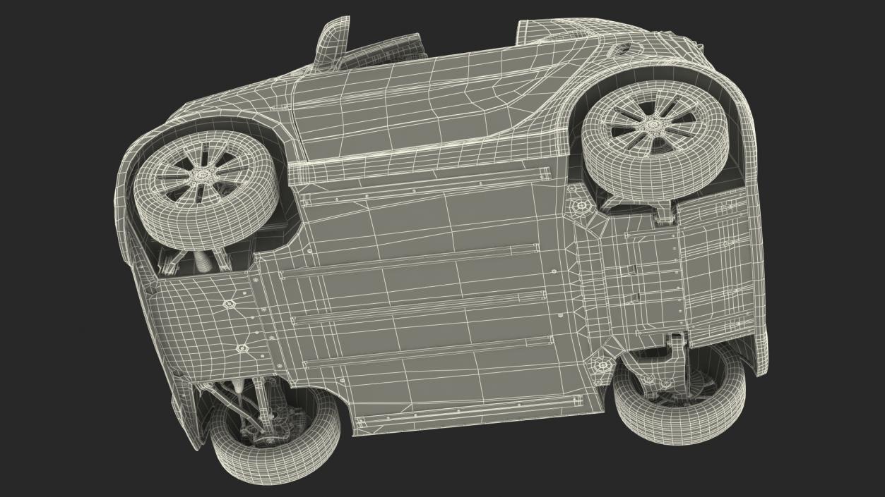 3D model Smart EQ Cabrio