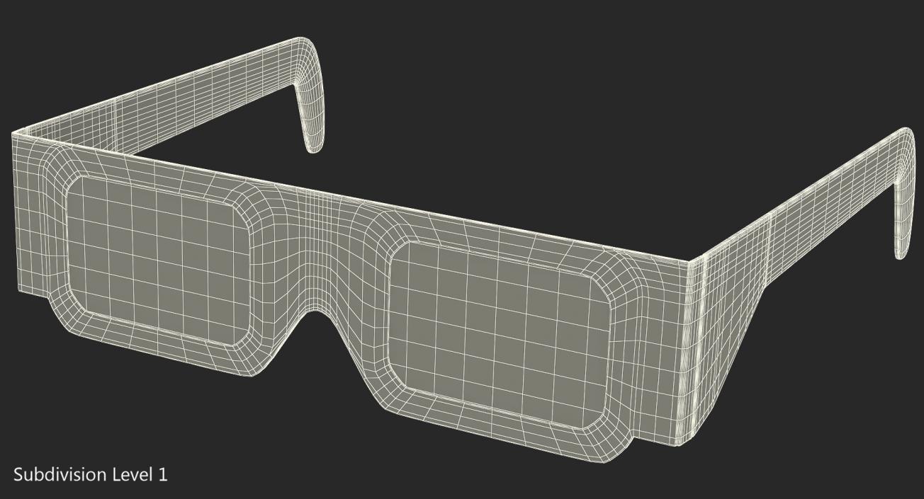3D Paper 3D Glasses