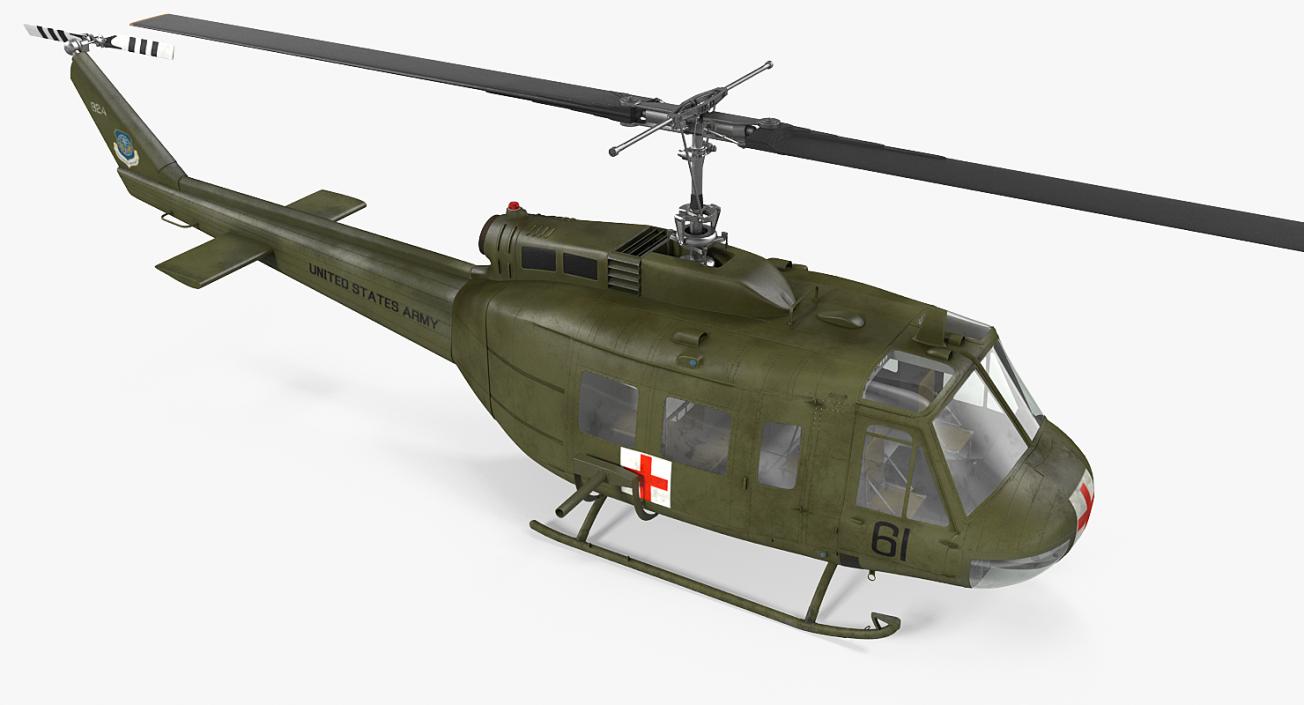 3D Bell UH-1 Iroquois MedEvac