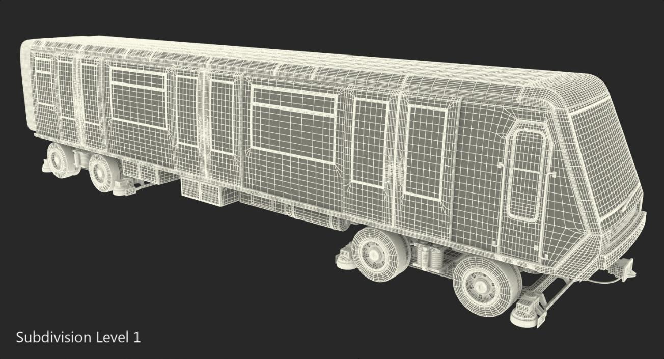 MP 05 Train Locomotive 3D