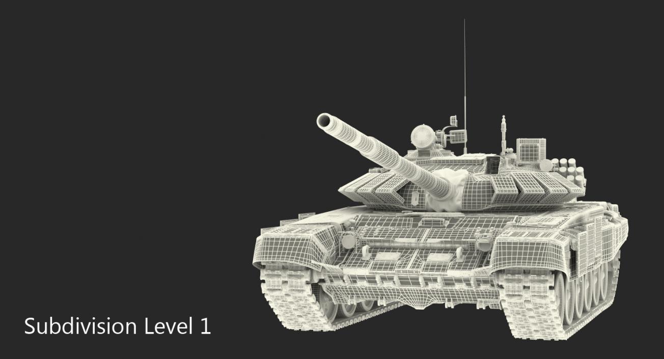 3D model T-72B3 Soviet Main Battle Tank