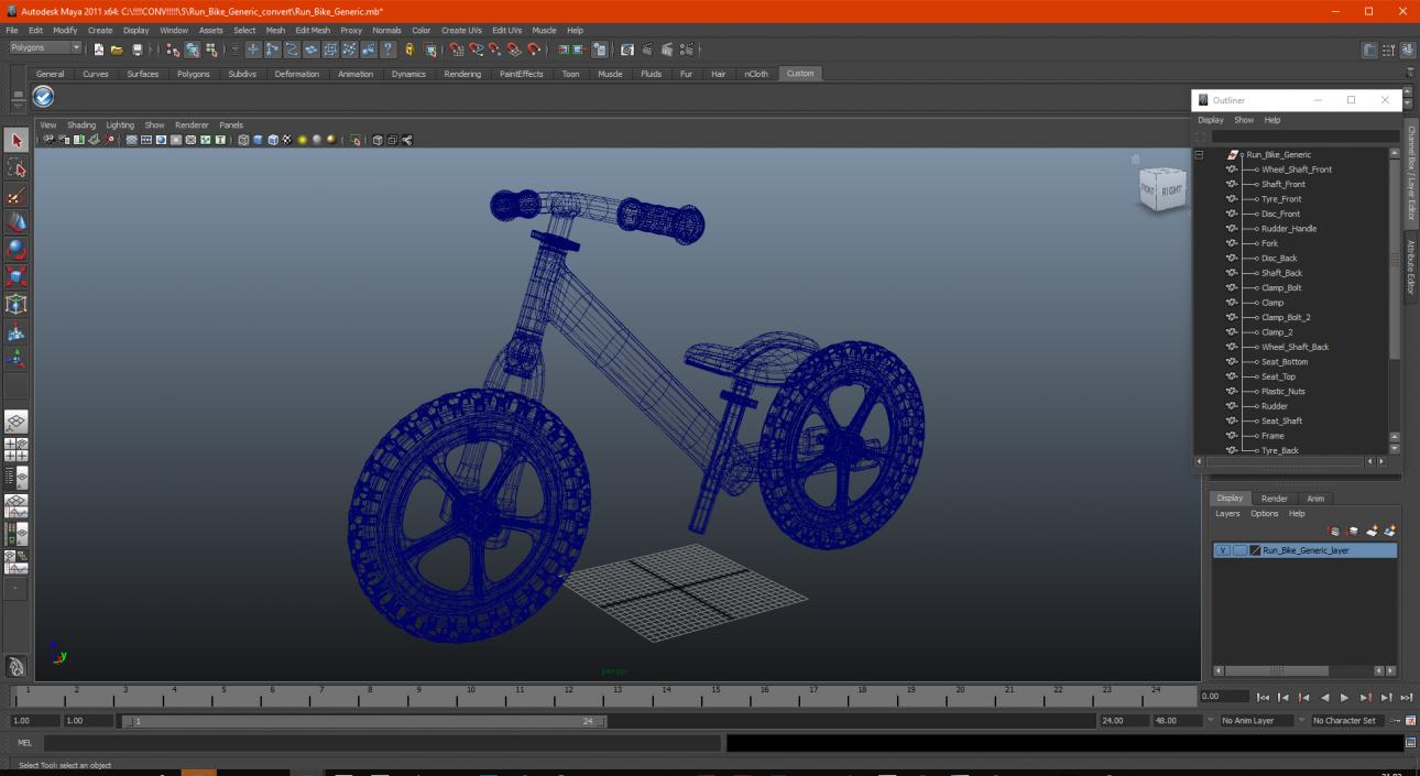 3D Run Bike Generic