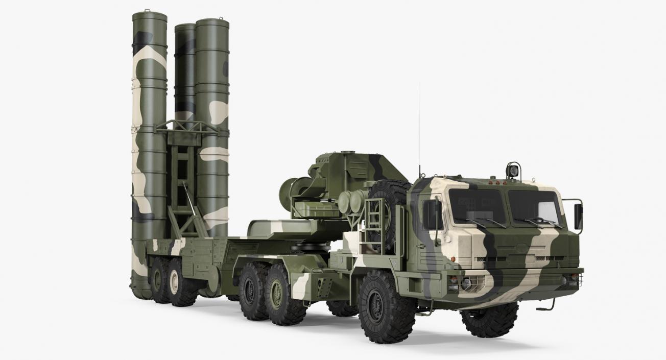 3D model SA 21 Growler Mobile Missile System Vehicle Rigged