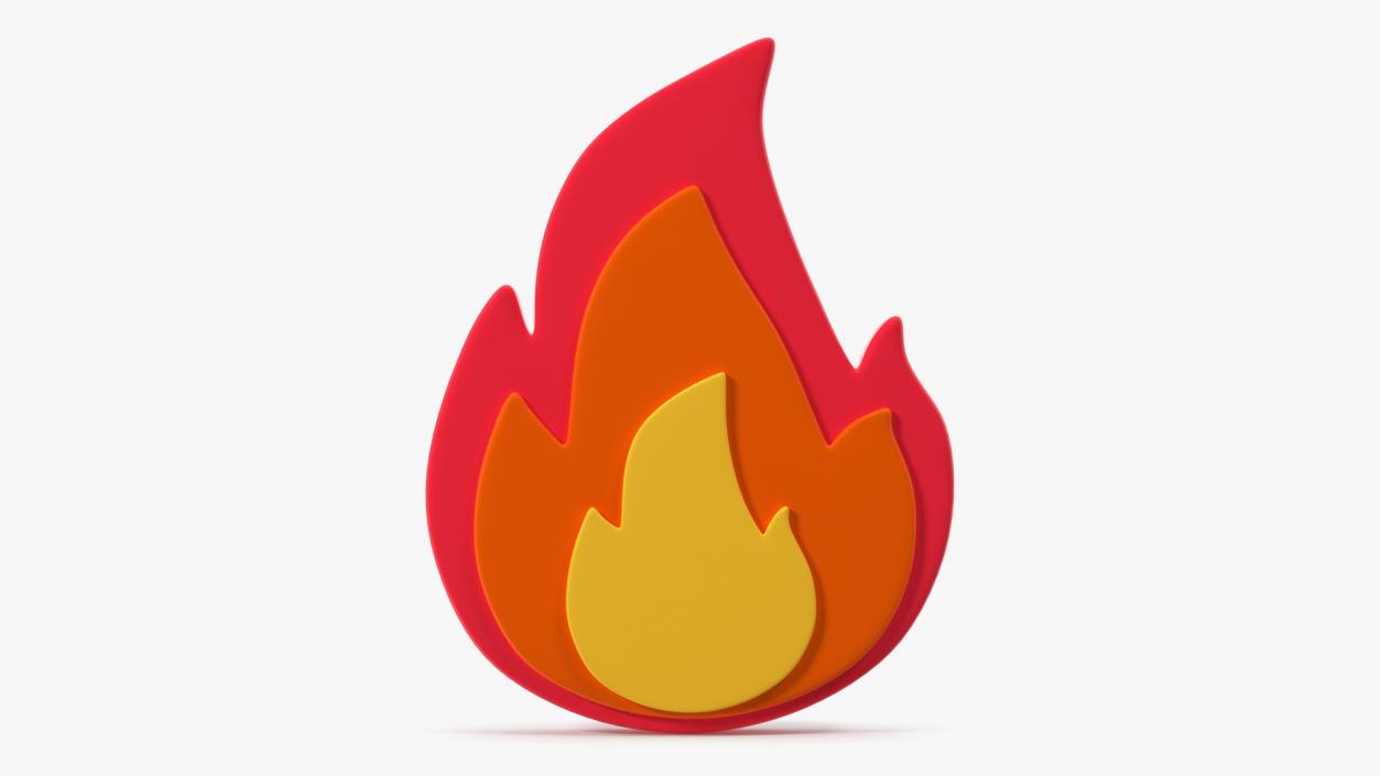 3D Flame Emoji