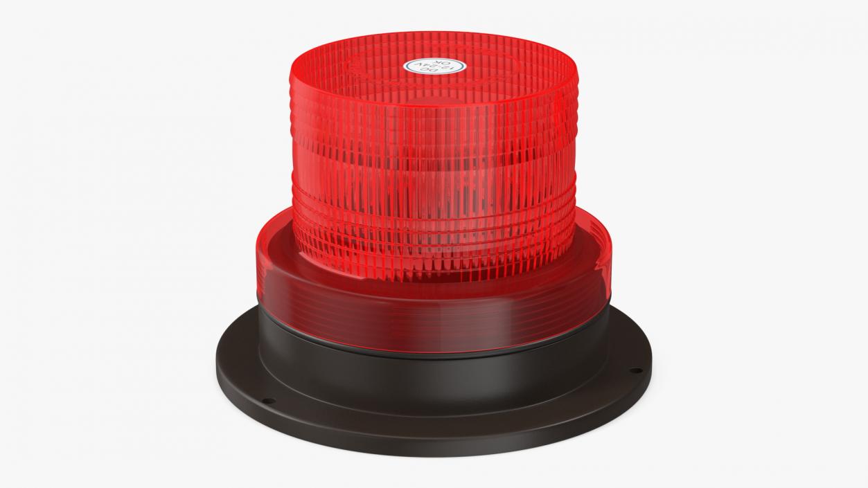 LED Beacon Red 3D model