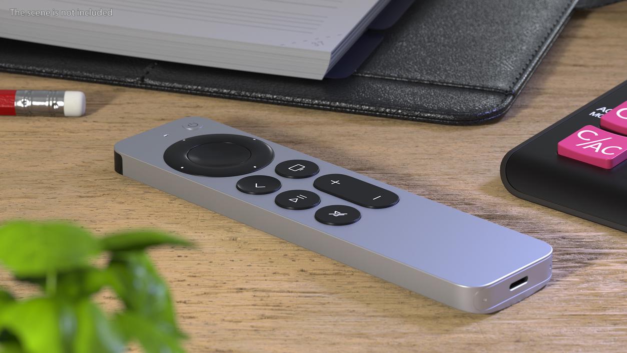 3D model Siri Remote Apple TV
