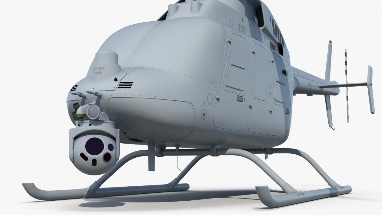 3D Northrop Grumman MQ-8C Fire Scout Unmanned Helicopter model