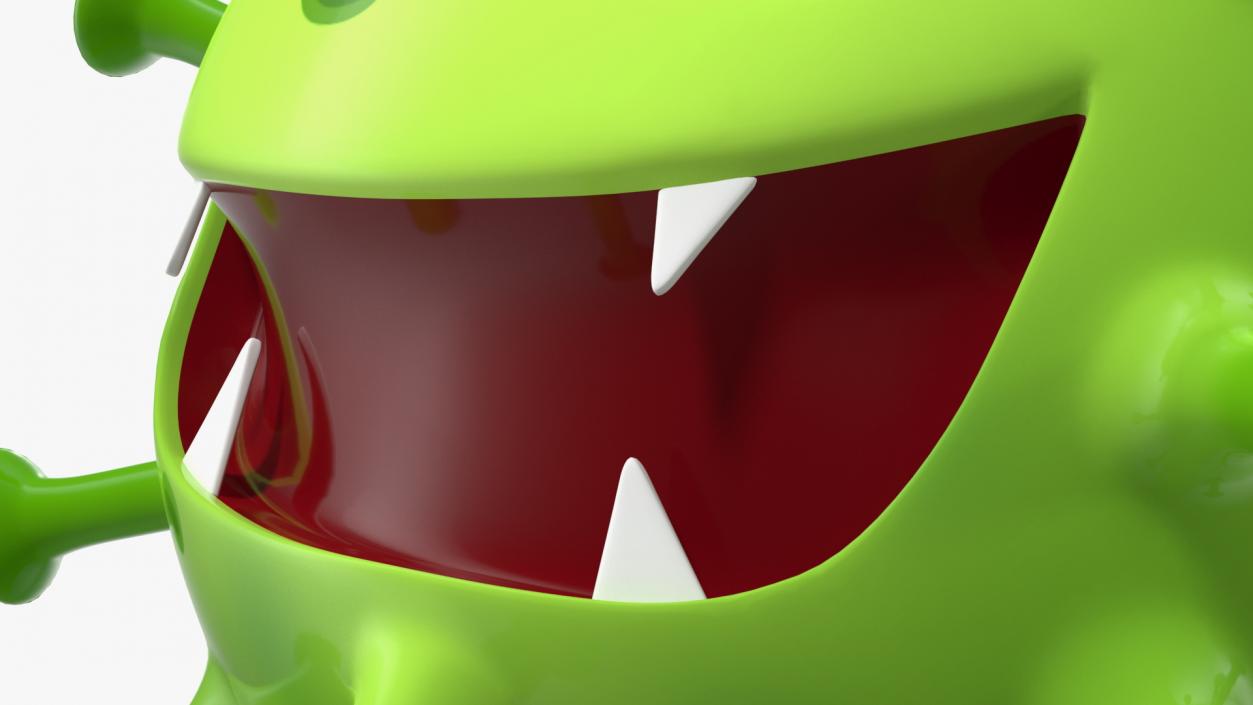 Covid Emoji Angry 3D