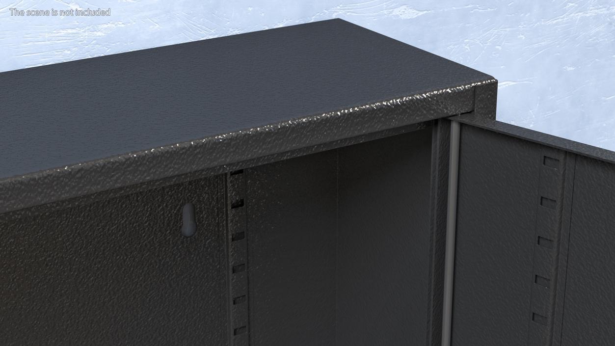 3D Wall Mount Empty Industrial Box