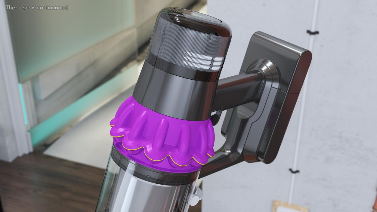 3D Cordless Vacuum Cleaner with Turbine Nozzle model
