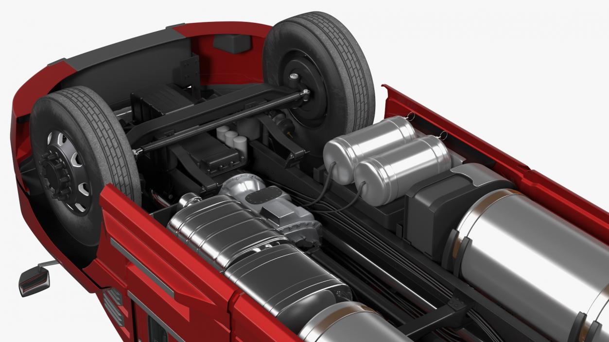 3D Gantry Inspection System with Semi Trailer Truck model