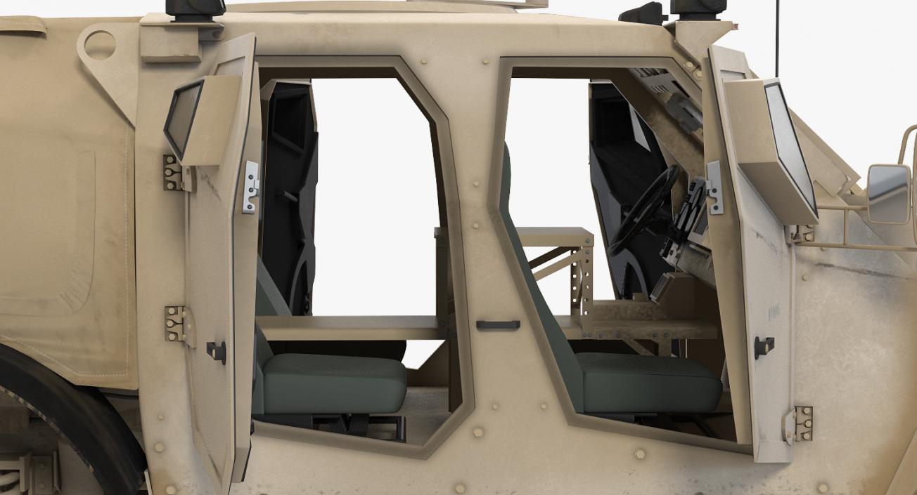 3D model Oshkosh M-ATV Protected Military Vehicle
