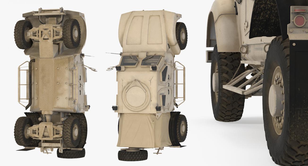 3D model Oshkosh M-ATV Protected Military Vehicle