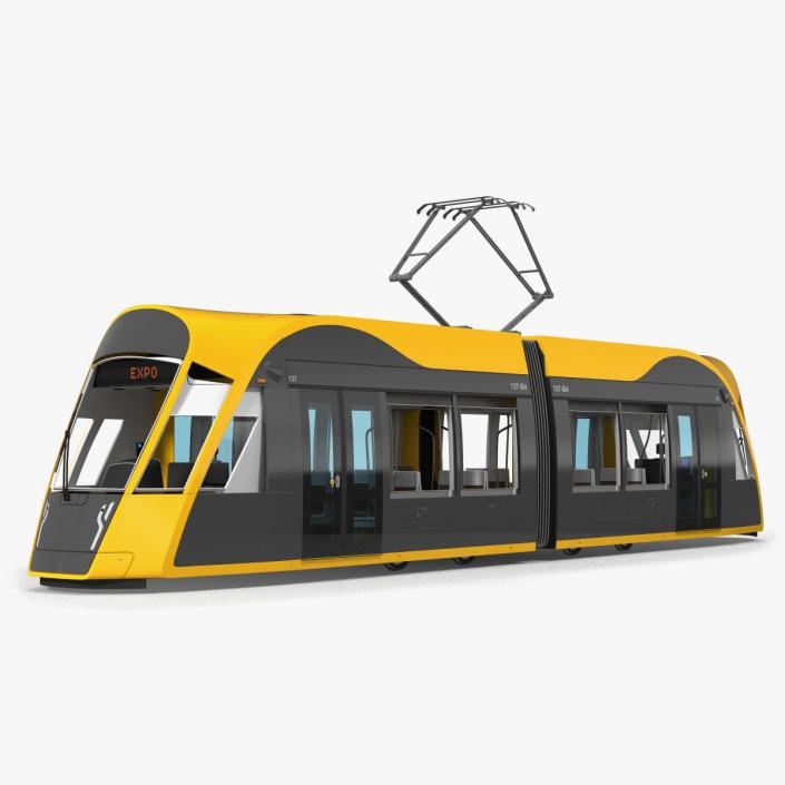 City Tram Generic 3D