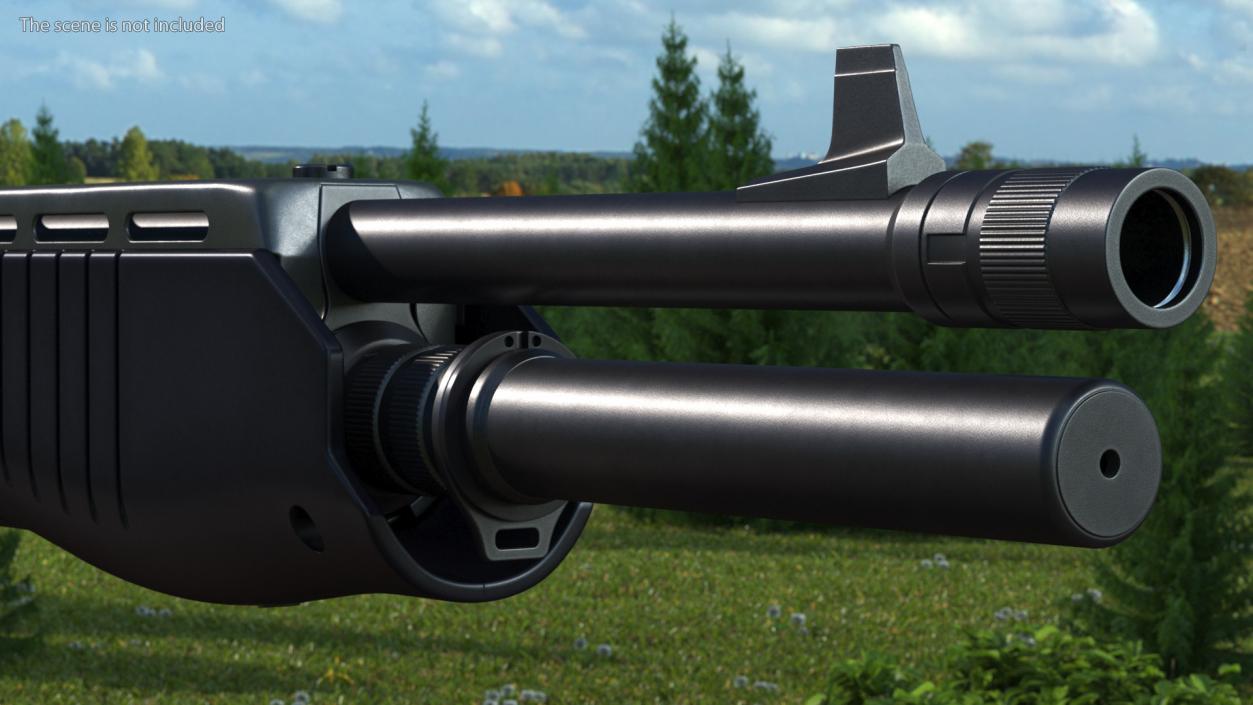 3D Shotgun for Combat model
