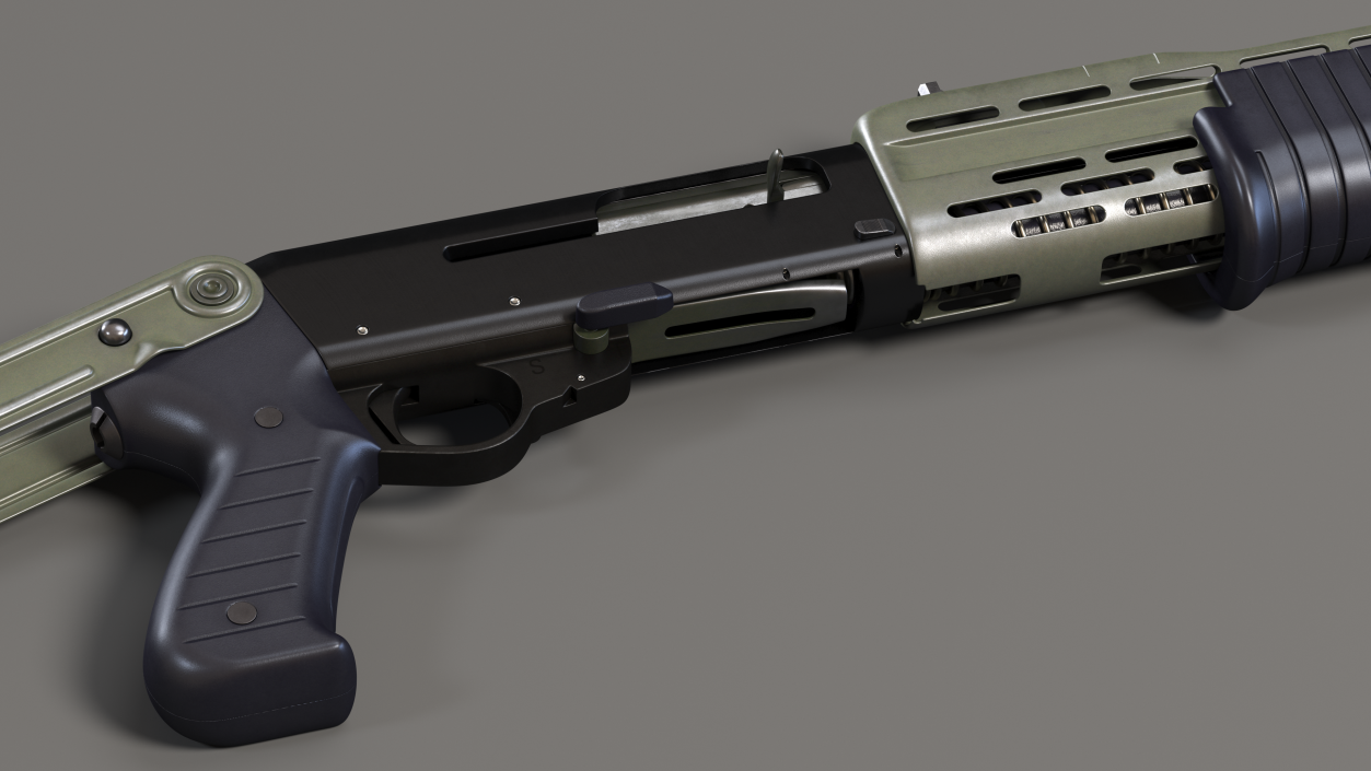 3D Shotgun for Combat model