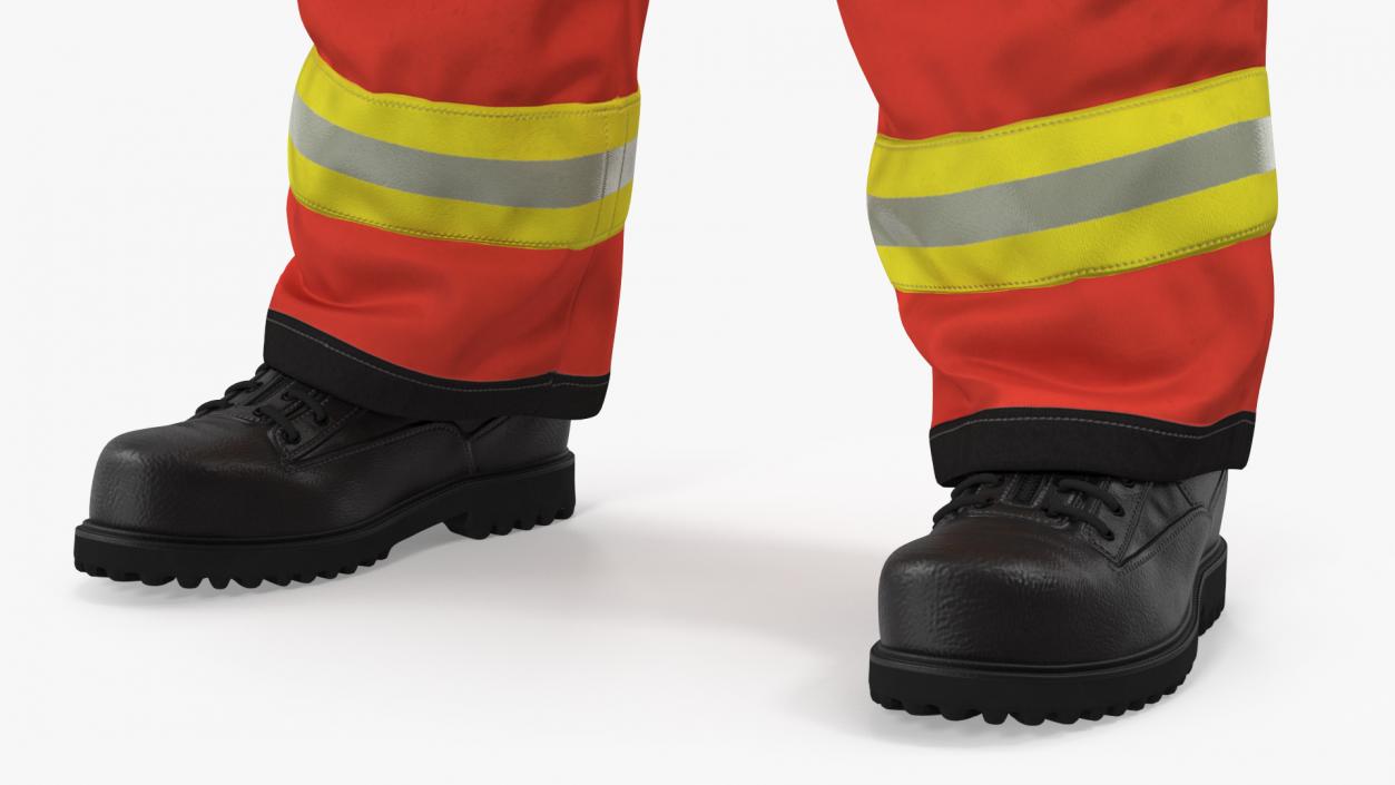 Firefighter Suit Neutral Pose 3D model
