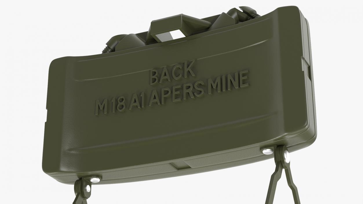 M18A1 Claymore Anti Personnel Mine 3D model