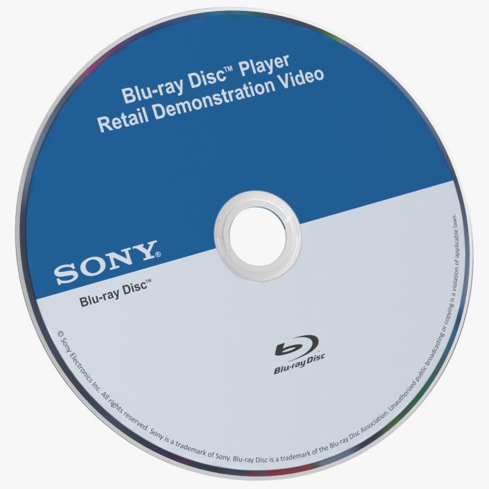 Sony Blu Ray Disc 3D