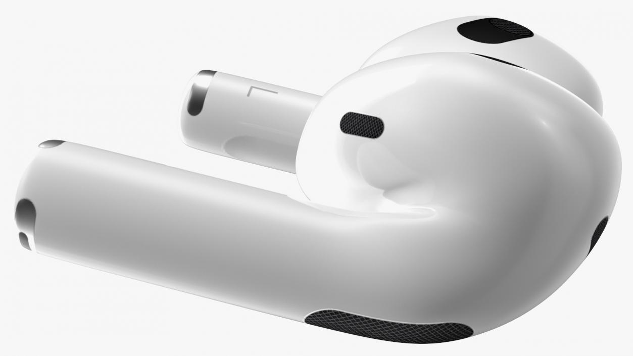 3D Apple AirPods 3 Earbuds model