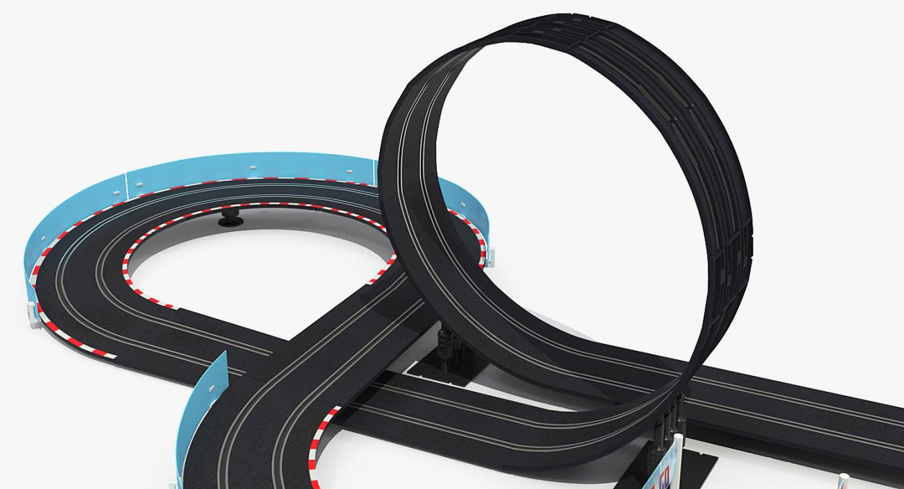 3D Toy Racing Car Track Generic model