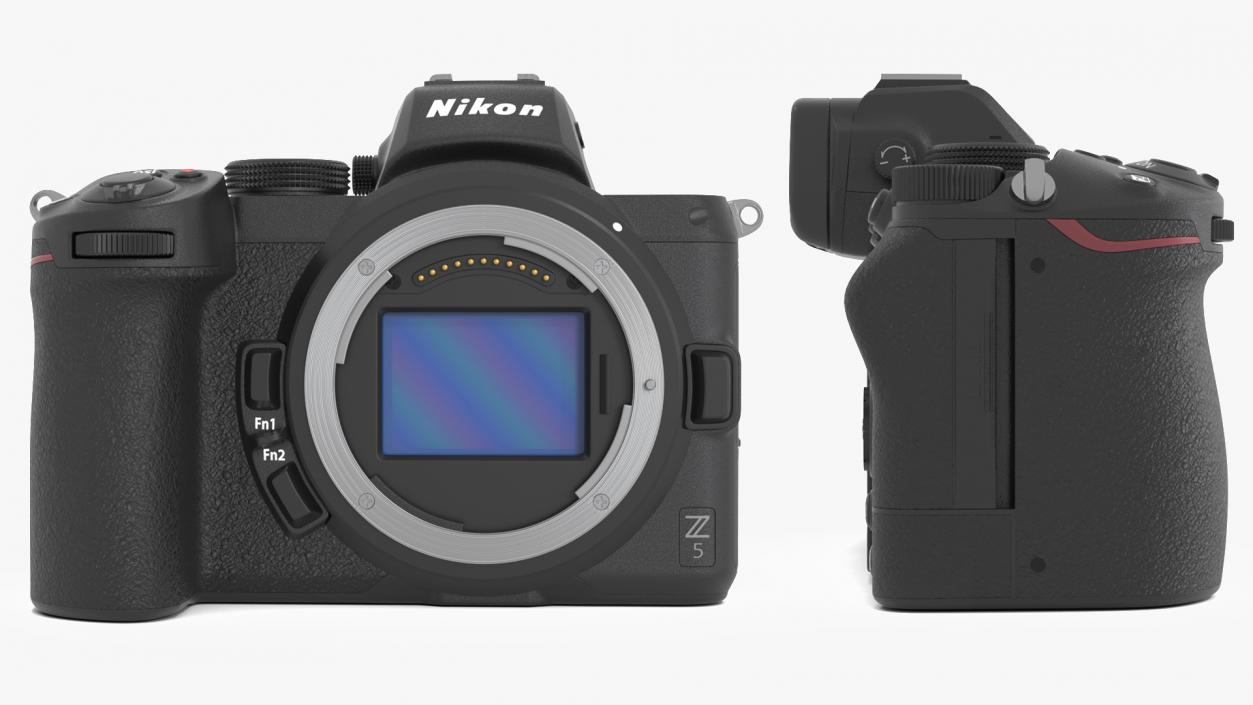 Mirrorless Digital Camera Nikon Z5 Body 3D model
