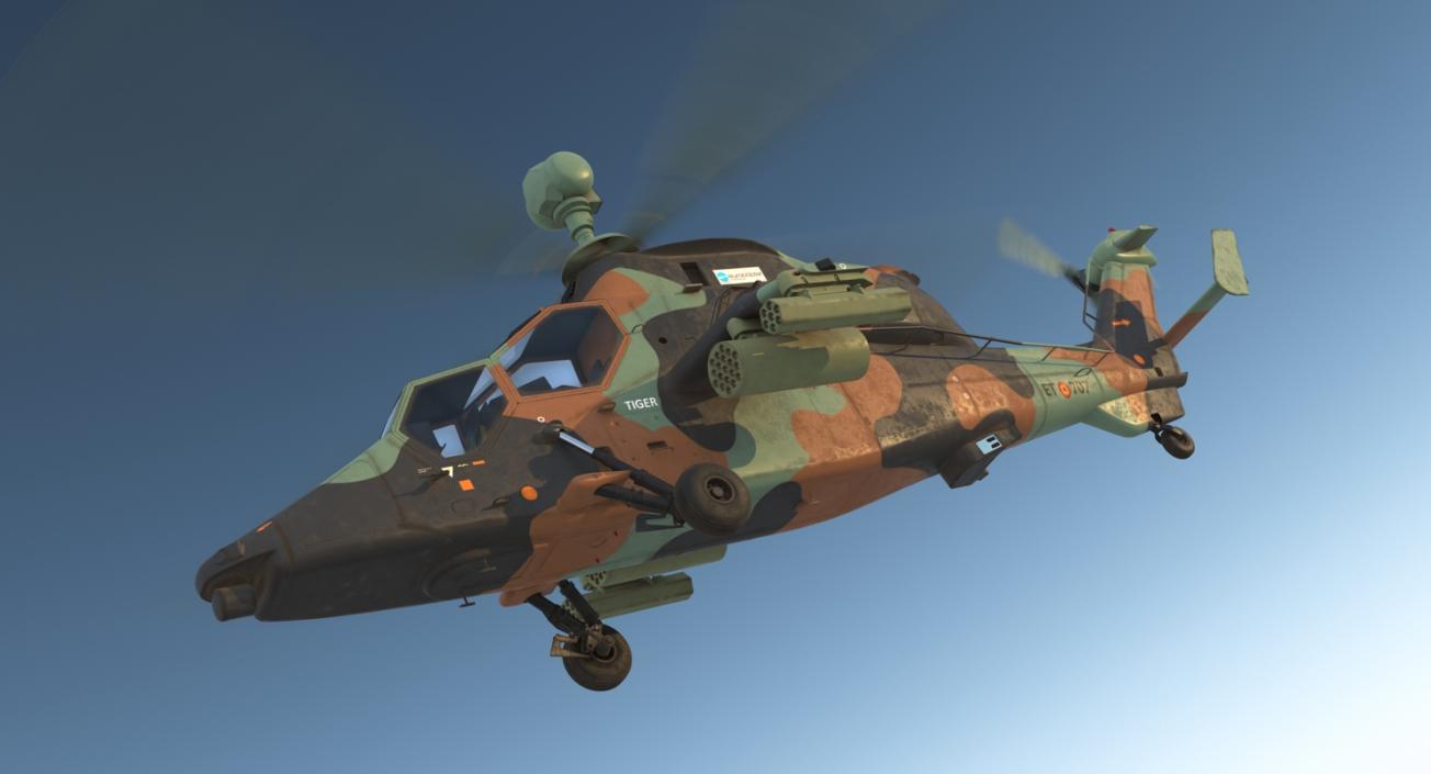 Eurocopter Tigre Spanish Army 3D model