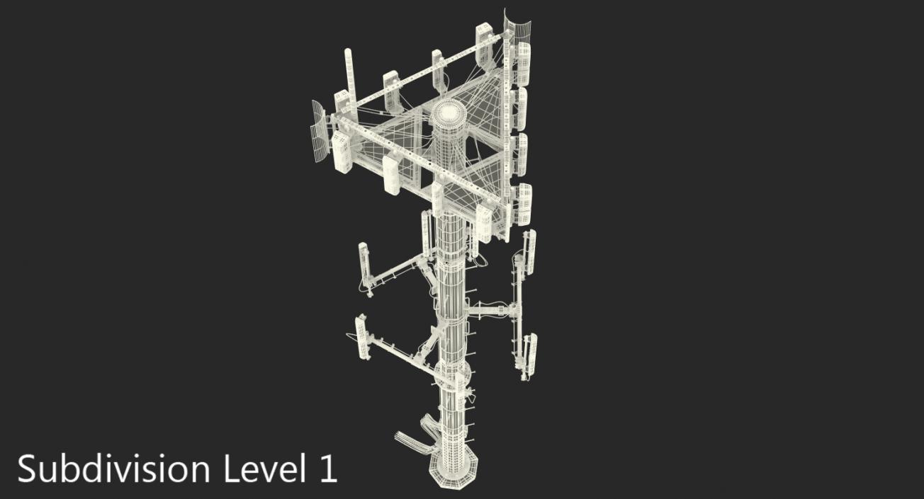 3D model Cell Tower
