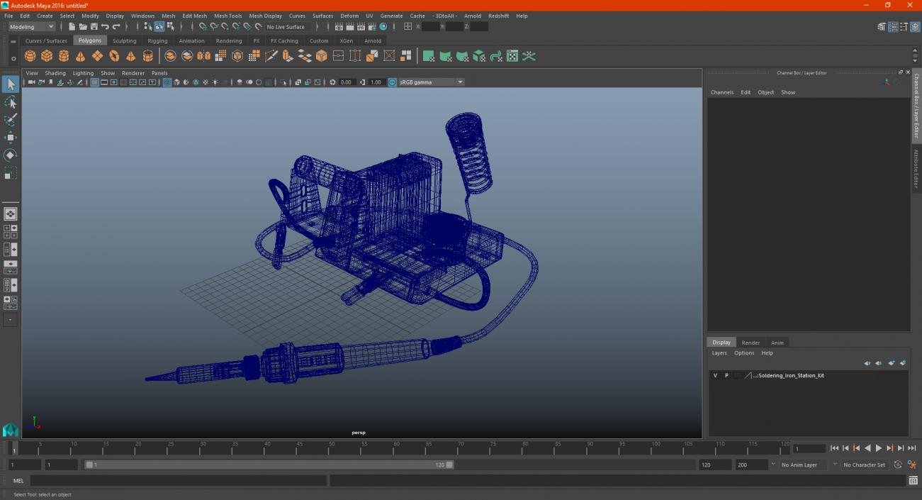 3D Soldering Iron Station Kit
